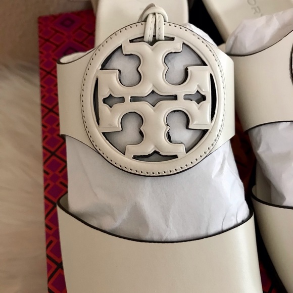 TORY BURCH BOMBÉ MILLER HEEL SANDAL SIZE 8.5-10 - Picture 3 of 16